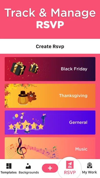Invitation Maker & RSVP screenshot 2