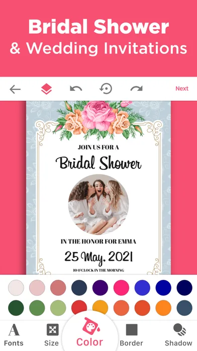 Invitation Maker & RSVP screenshot 5