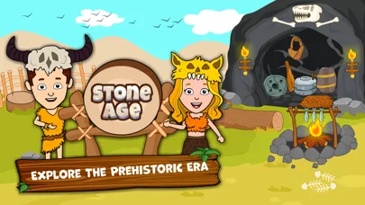 My Tizi Town - Caveman Games screenshot 1
