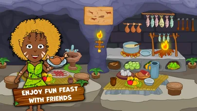My Tizi Town - Caveman Games screenshot 2