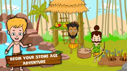My Tizi Town - Caveman Games screenshot 3