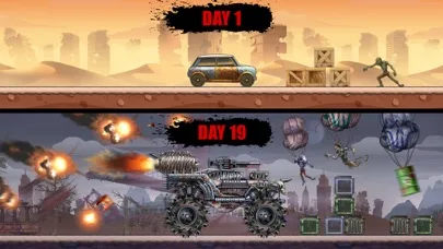 Zombie Hill Racing: Earn Climb screenshot 4