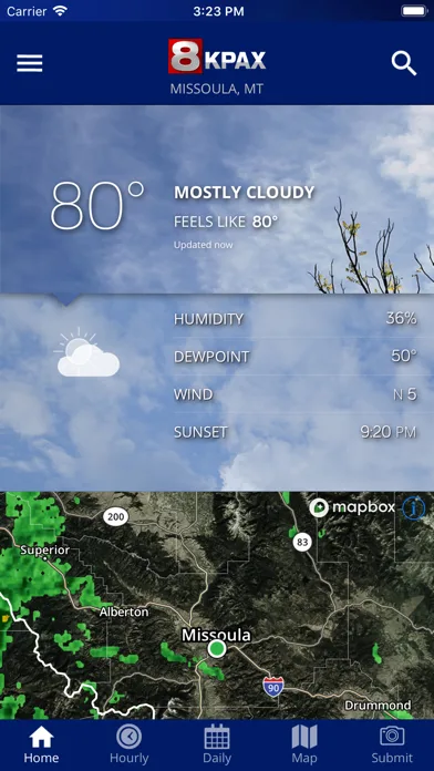 KPAX STORMTracker Weather screenshot 1