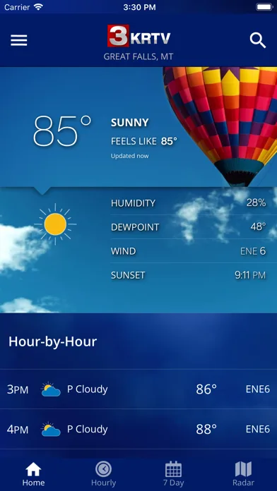 KRTV Great Falls Weather screenshot 1
