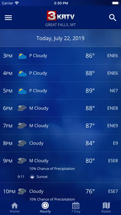 KRTV Great Falls Weather screenshot 2