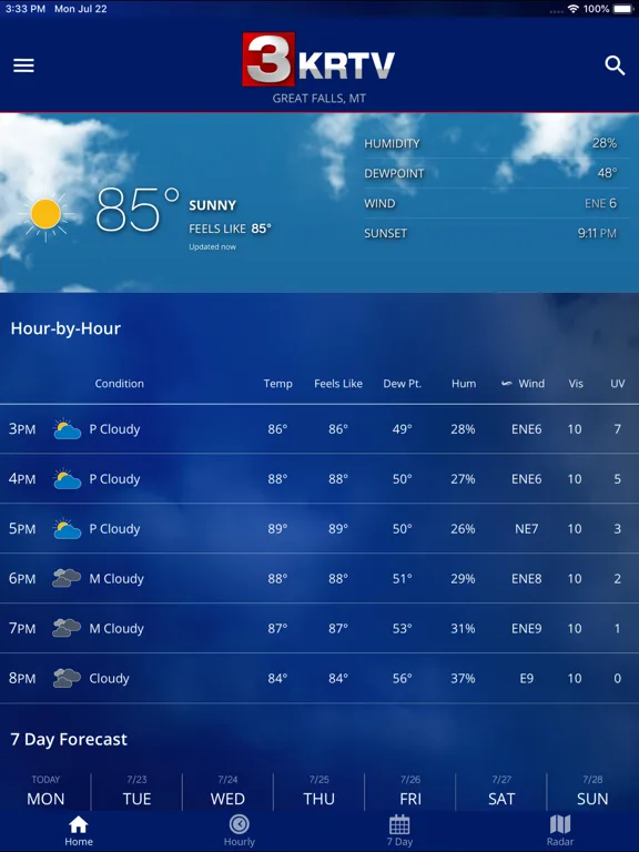 KRTV Great Falls Weather screenshot 4