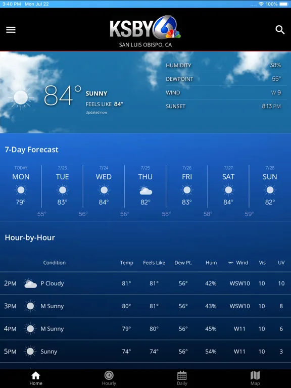 KSBY Microclimate Weather screenshot 4