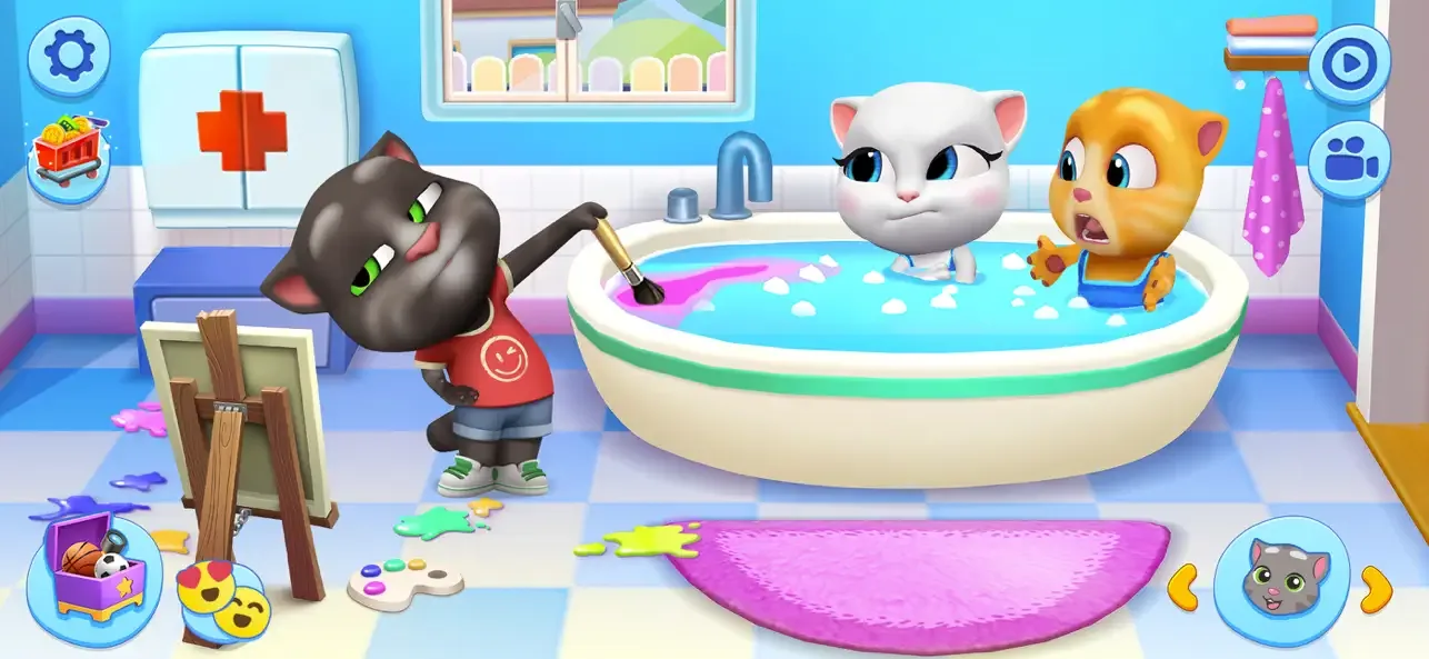 My Talking Tom Friends screenshot 1