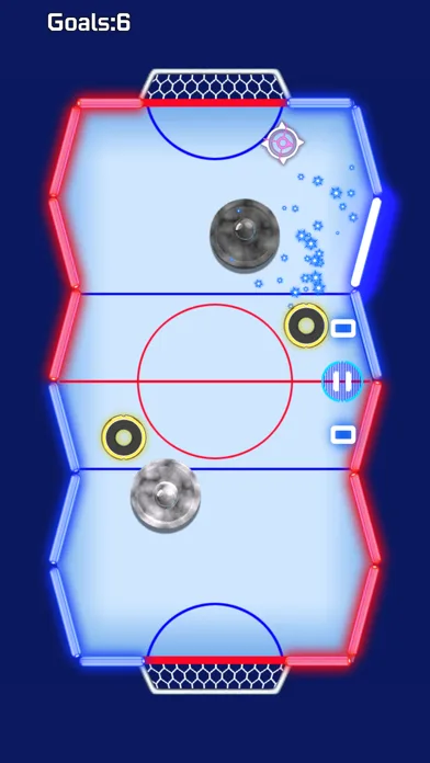 Glow Hockey Strike screenshot 2