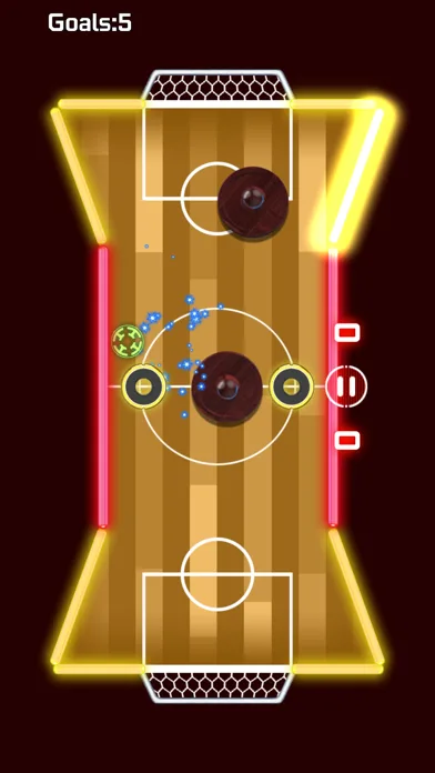 Glow Hockey Strike screenshot 4