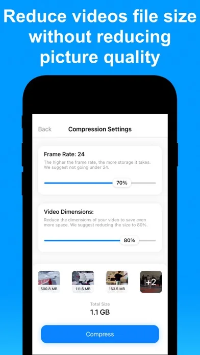 Compress Videos & Resize Video screenshot 2
