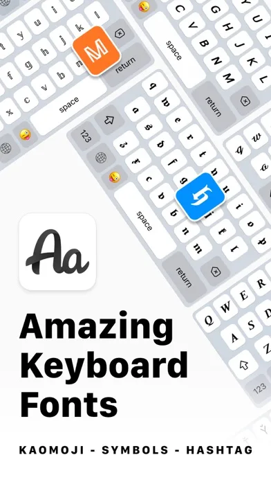 Keyboard Fonts & Emoji Maker screenshot 1