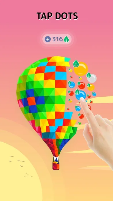 Tap Tap - Coloring Garden Idle screenshot 1
