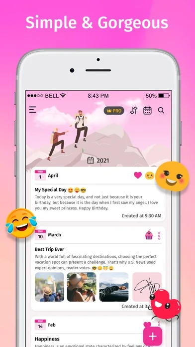 Secret Diary With Lock screenshot 1