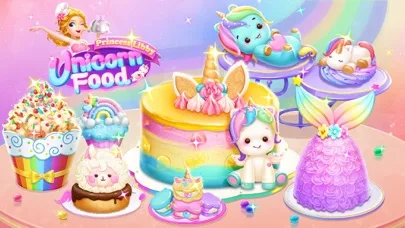 Princess Libby Unicorn Food screenshot 1