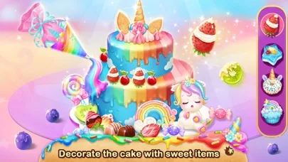 Princess Libby Unicorn Food screenshot 2