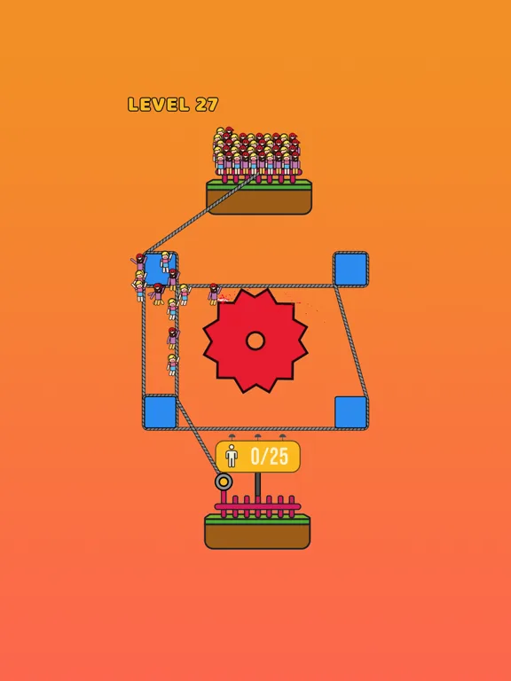 Rope Rescue! - Unique Puzzle screenshot 5