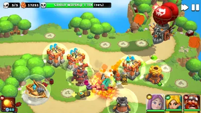 Wild Sky TD:Tower Defense Coop screenshot 1