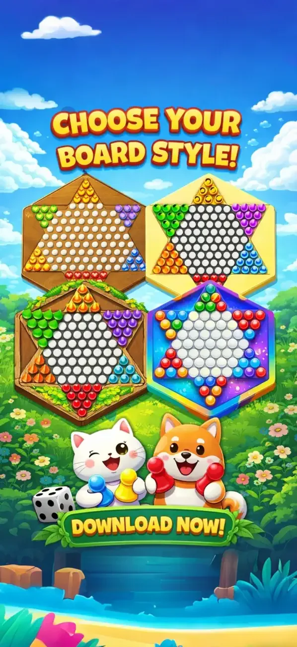 Chinese Checkers - Jump Game screenshot 3