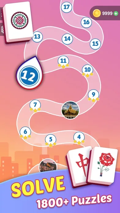 Mahjong Tours screenshot 2