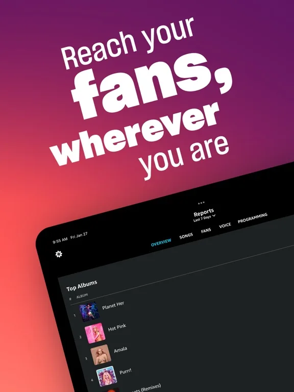 Amazon Music for Artists screenshot 1
