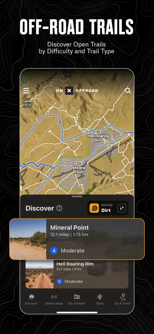 onX Offroad: Trail Maps & GPS screenshot 1