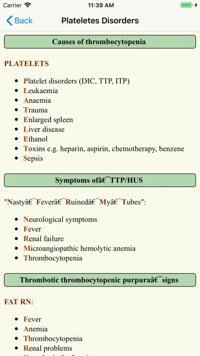 All Medical Mnemonics screenshot 3