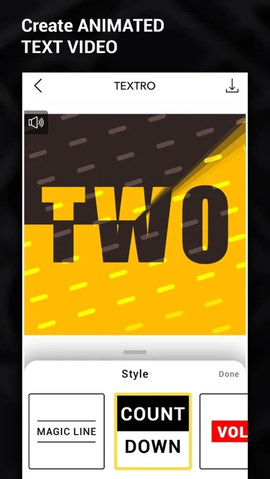 Textro - Animated Text Videos screenshot 2