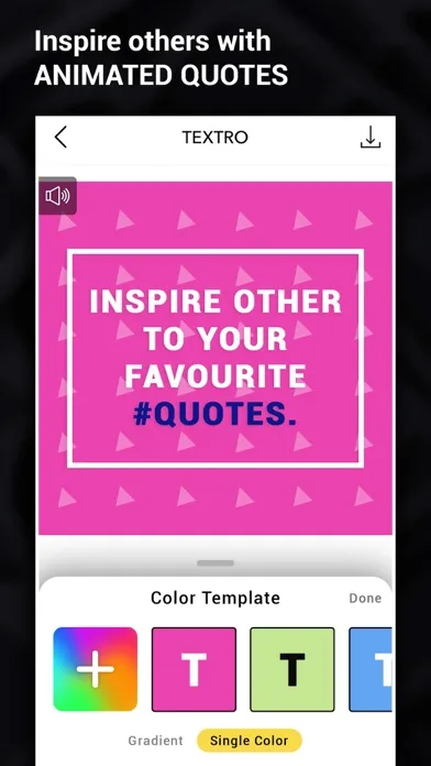 Textro - Animated Text Videos screenshot 3