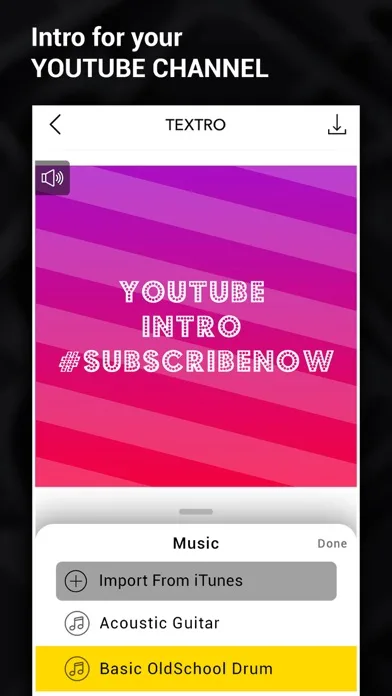 Textro - Animated Text Videos screenshot 5