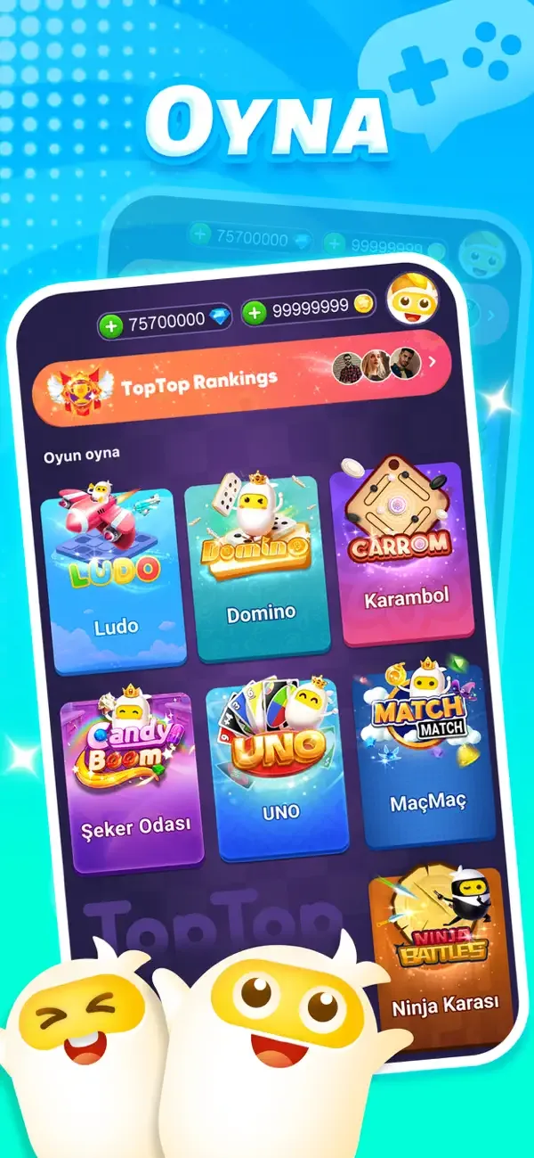 TopTop: Games&Chat screenshot 1