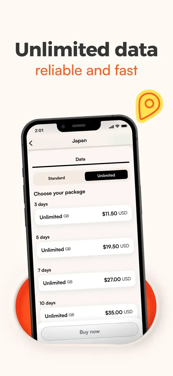 Airalo: eSIM Travel & Internet screenshot 2