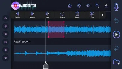 Audio Editor: Recording Studio screenshot 2
