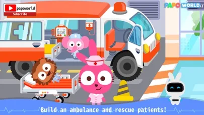 Papo Town: Hospital screenshot 1