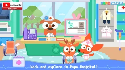 Papo Town: Hospital screenshot 3
