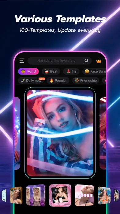 Vakie-Music Video Maker screenshot 1