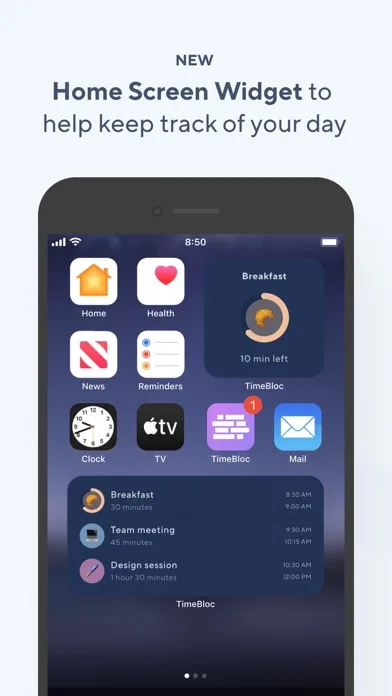 TimeBloc - Daily Planner screenshot 3