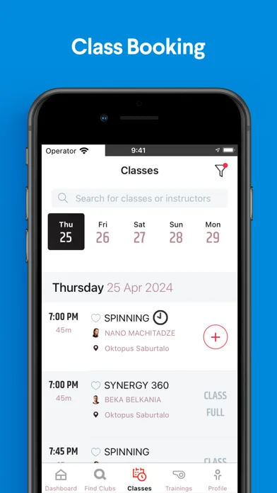 Oktopus Fitness Club screenshot 2