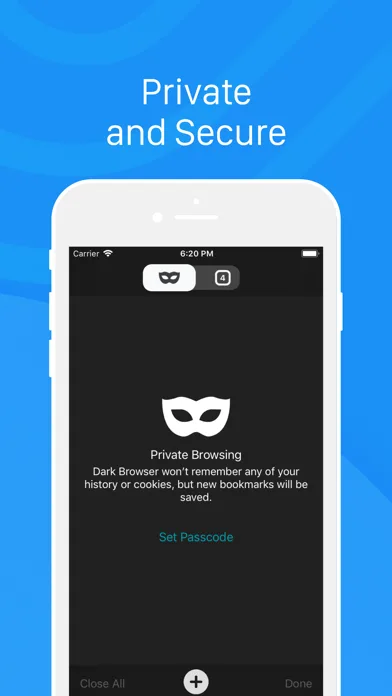 Dark Browser- Private&Secure screenshot 2