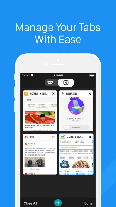Dark Browser- Private&Secure screenshot 4