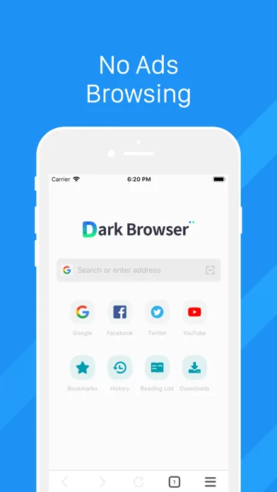 Dark Browser- Private&Secure screenshot 5