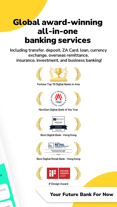ZA Bank screenshot 2