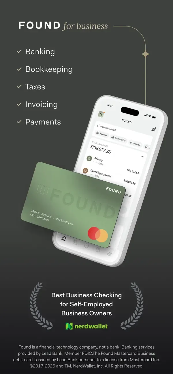 Found: Business Banking screenshot 2