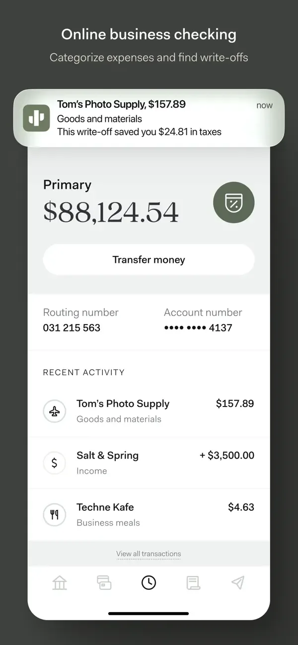 Found: Business Banking screenshot 3