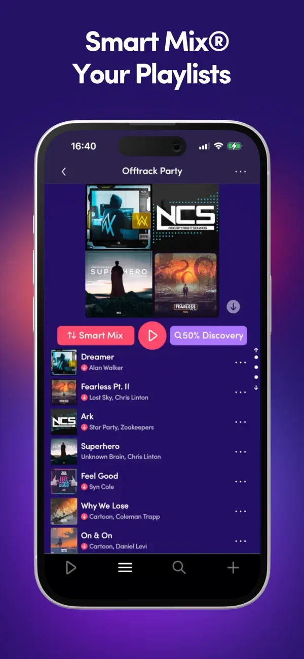 Offtrack: the AI DJ app screenshot 3