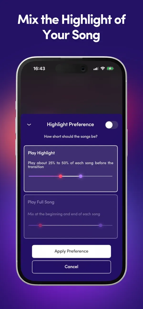 Offtrack: the AI DJ app screenshot 4