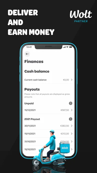 Wolt Courier Partner screenshot 1