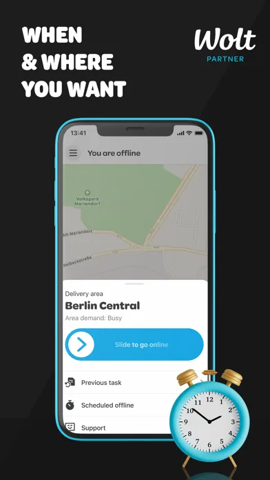 Wolt Courier Partner screenshot 2