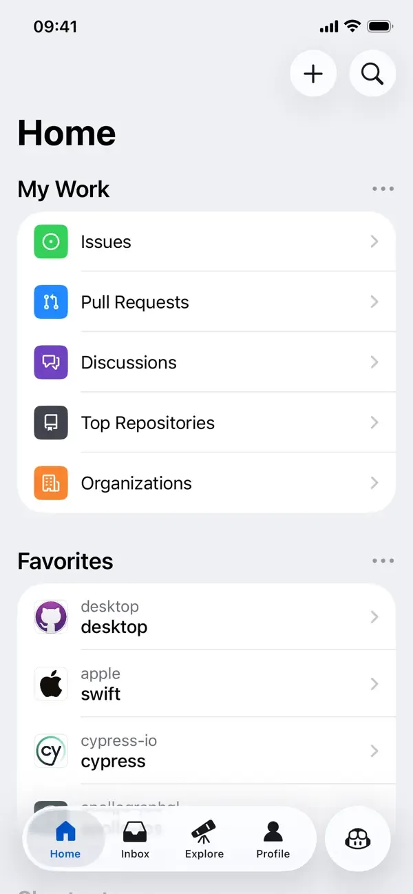 GitHub screenshot 1
