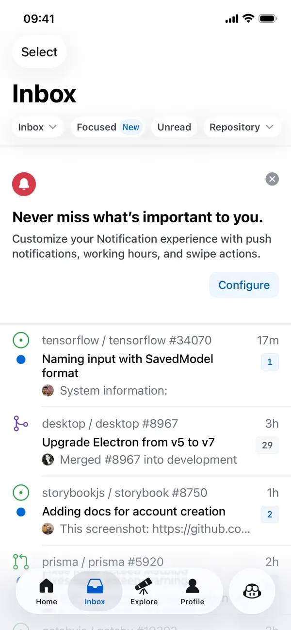 GitHub screenshot 2